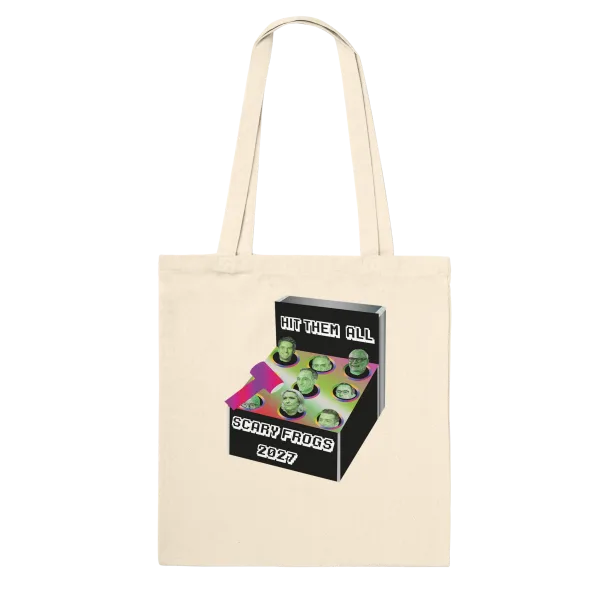 Tote Bag "Scary Frogs 2027" Écru