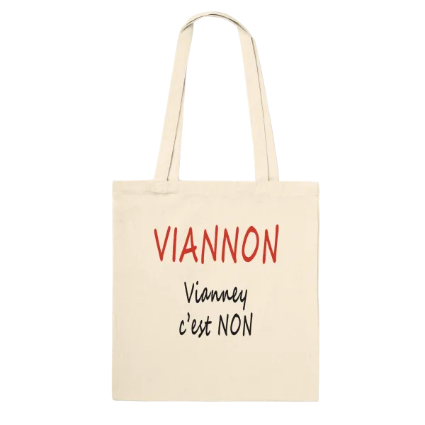 Tote Bag "Viannon" Écru