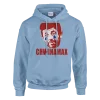 Hoodie "Chwinamax" Bleu Pâle
