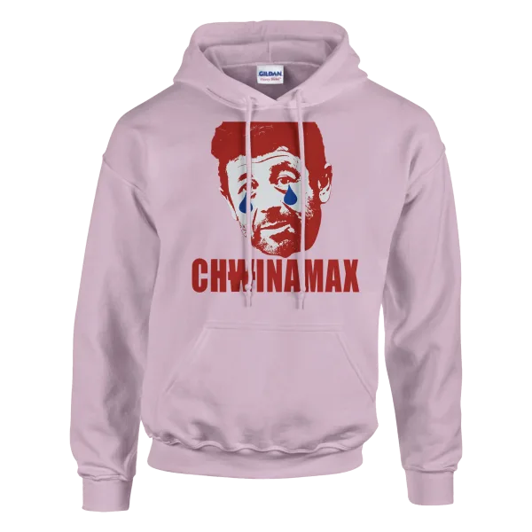 Hoodie "Chwinamax" Rose Pâle